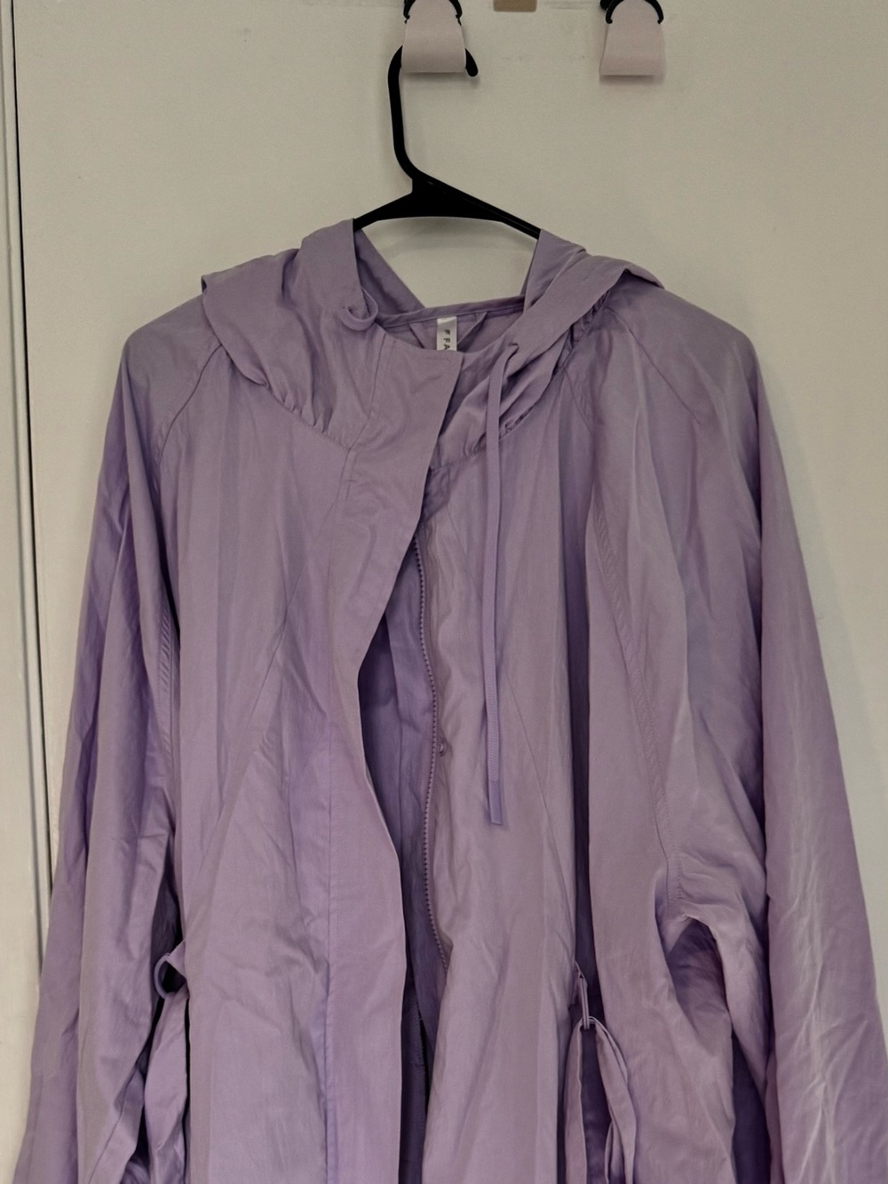 Fabletics Lavender Hooded Utility Jacket